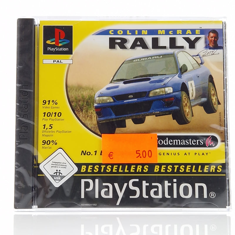 Playstation 1 Spiel : Colin Mc Rally - OVP PS1 Resealed