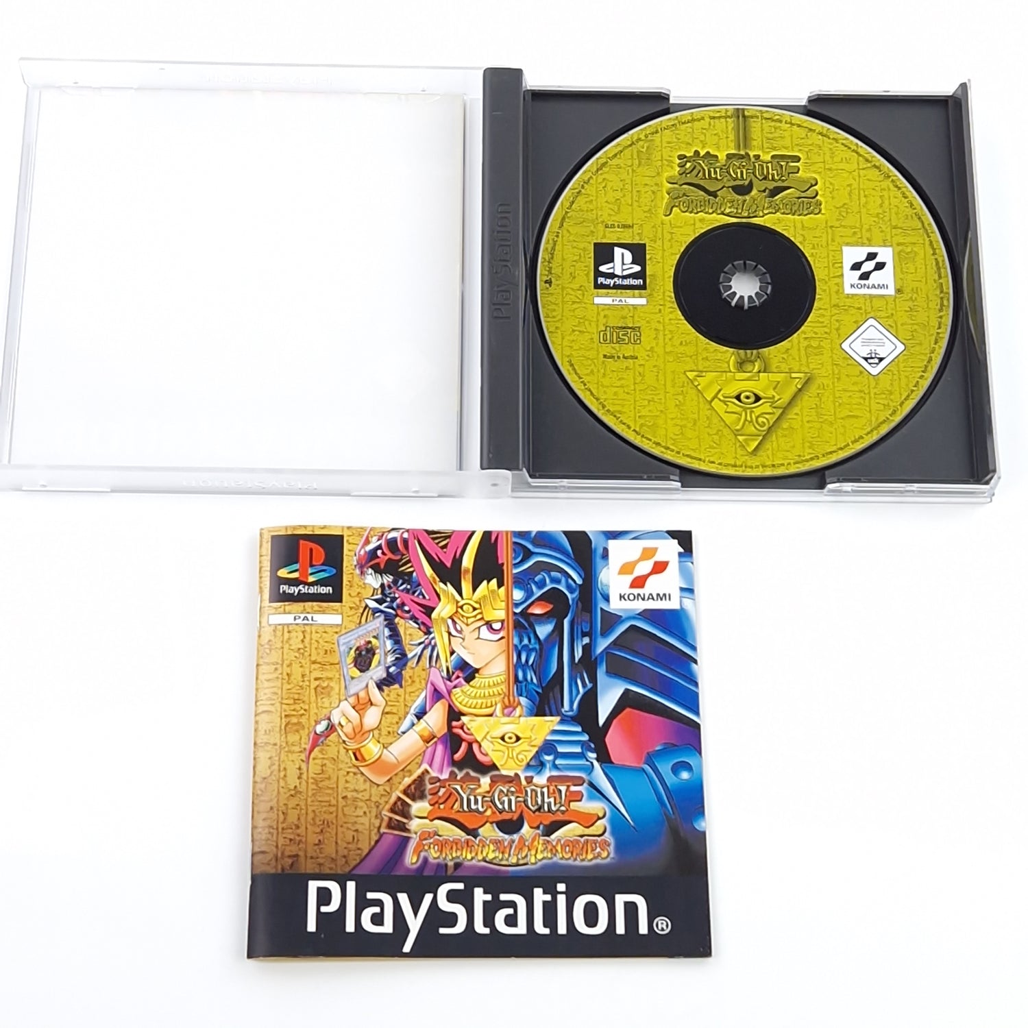 Playstation 1 Spiel : Yu-Gi-Oh! Forbidden Memories - CD Anleitung OVP / SONY PS1