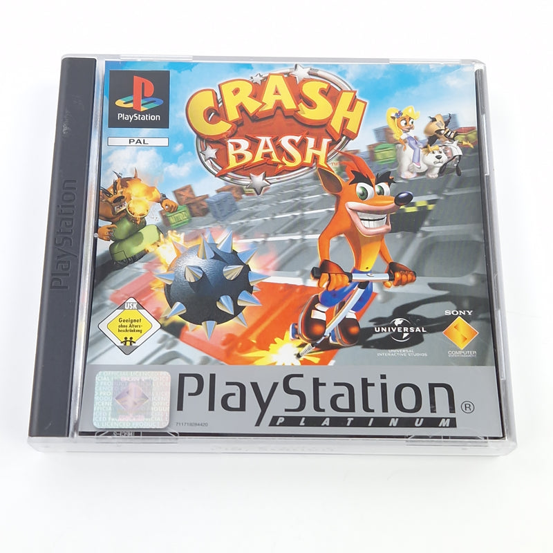 Playstation 1 Spiel : Crash Bash - CD Anleitung Platinum OVP / SONY PS1 Psone