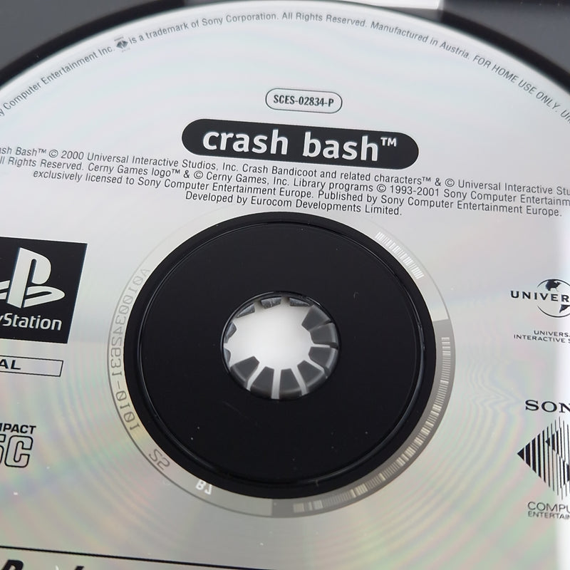 Playstation 1 Spiel : Crash Bash - CD Anleitung Platinum OVP / SONY PS1 Psone