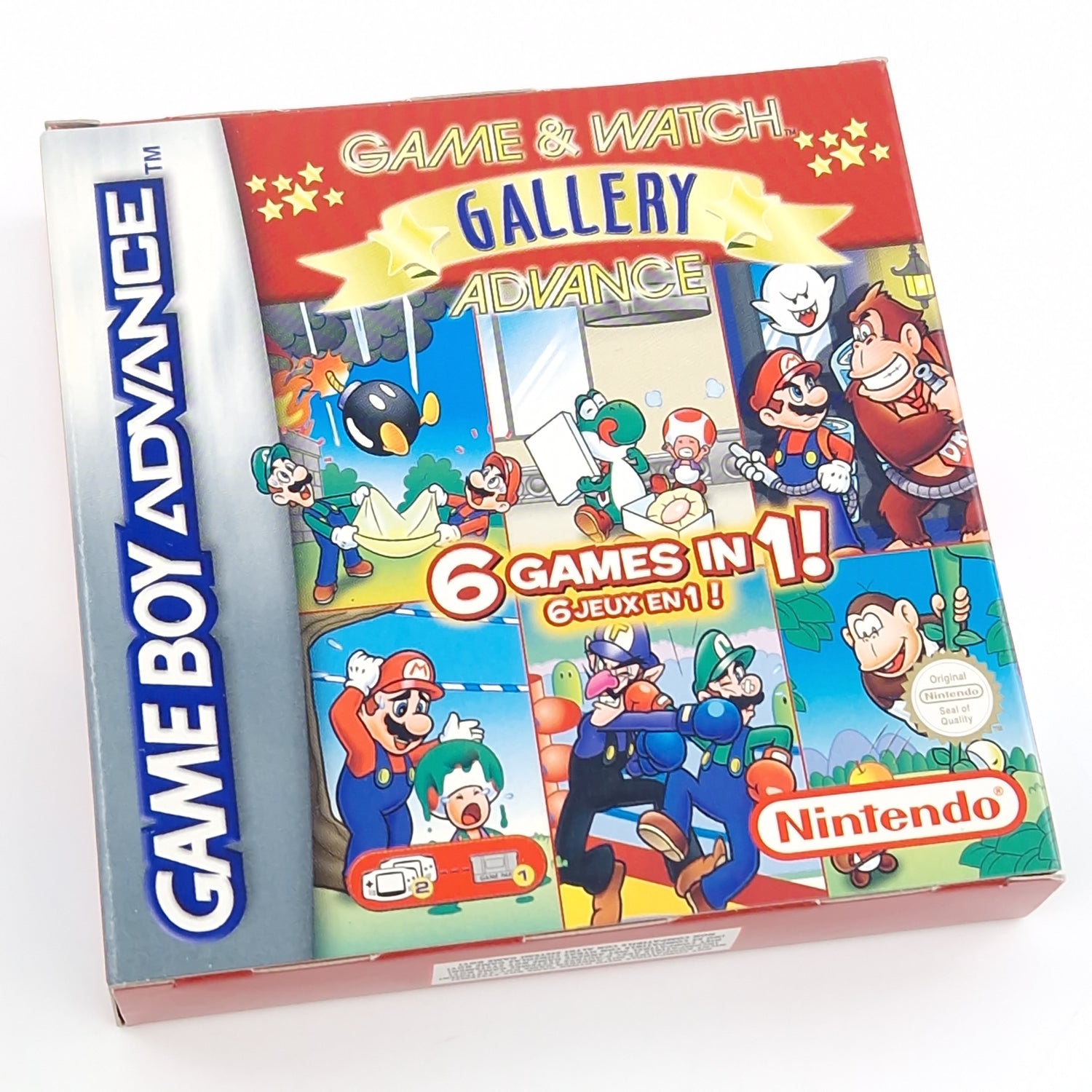 Nintendo Game Boy Advance Spiel : Game & Watch Gallery 6 Games in 1 - GBA OVP