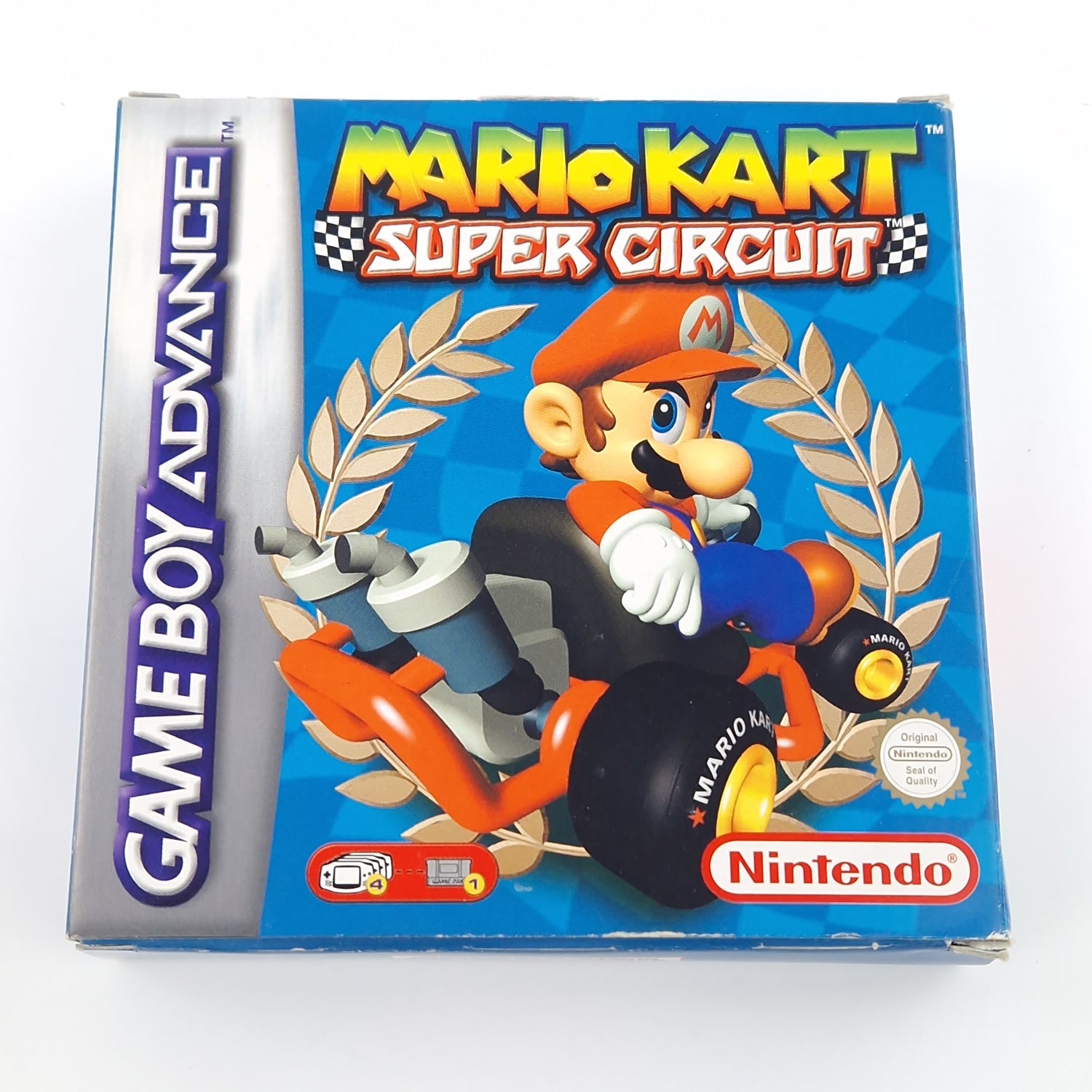 Nintendo Game Boy Advance Spiel : Mario Kart Super Circuit - GBA OVP PAL