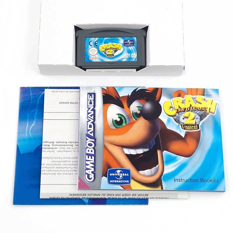 Nintendo Game Boy Advance Spiel : Crash Bandicoot 2 N-Tranced - GBA OVP PAL