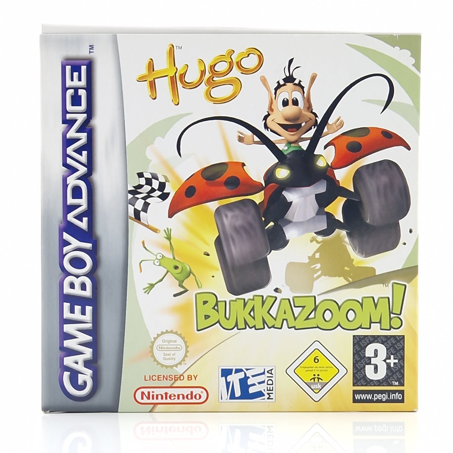 Nintendo Game Boy Advance Spiel : Hugo Bukkazoom - GBA OVP PAL