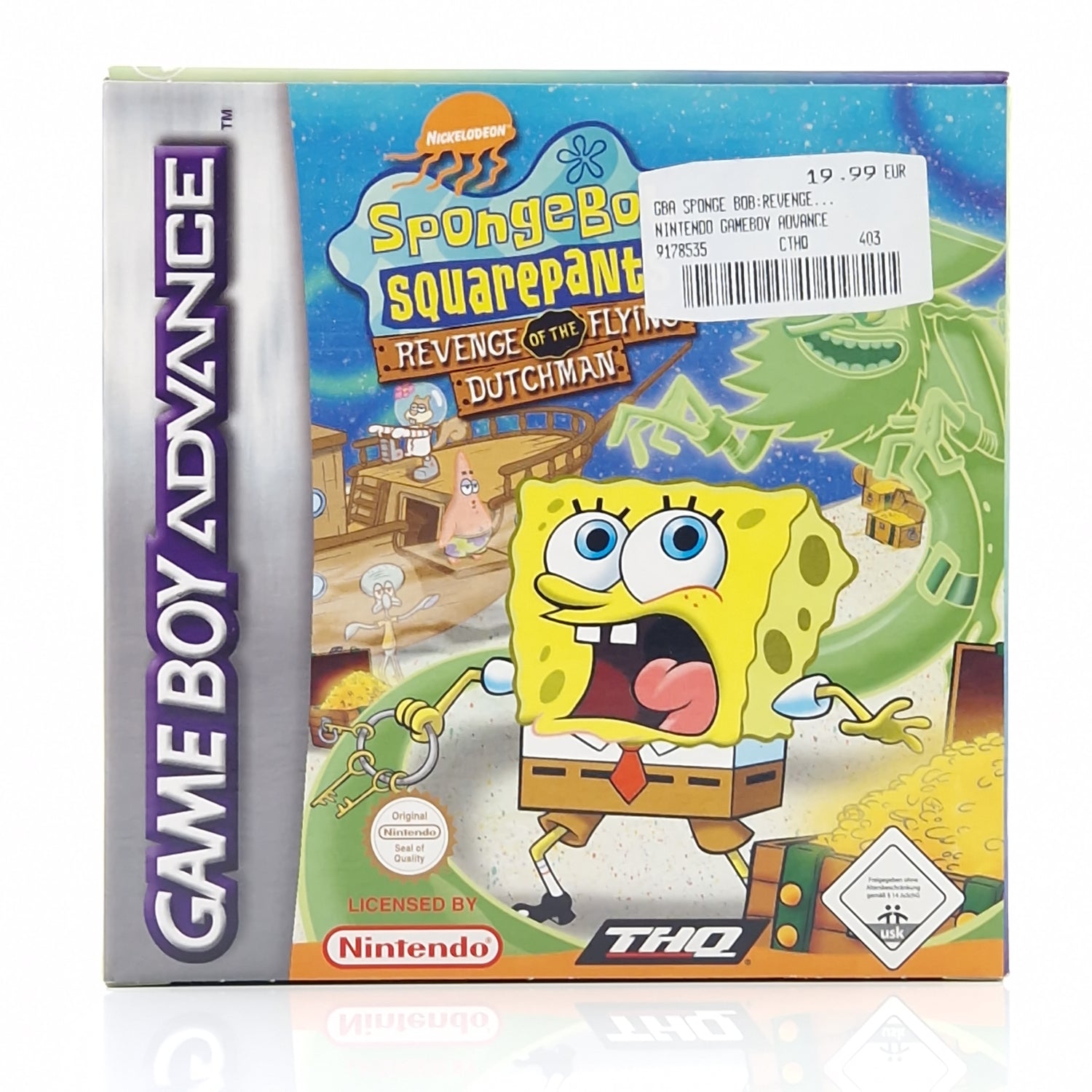 Nintendo Game Boy Advance Spongebob Squarepants Revenge of the Flying Dutchman