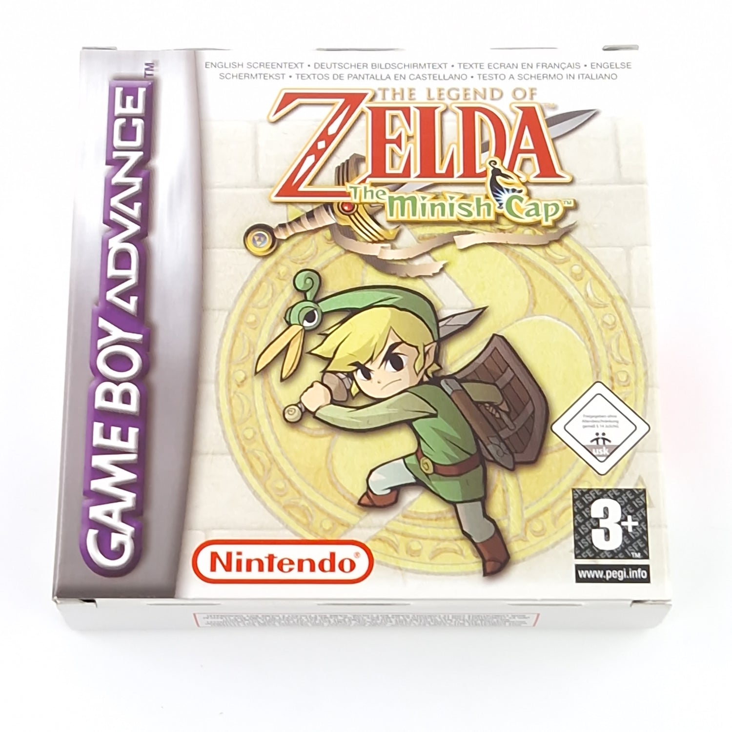 Nintendo Game Boy Advance Spiel : The Legend of Zelda The minish Cap - GBA OVP