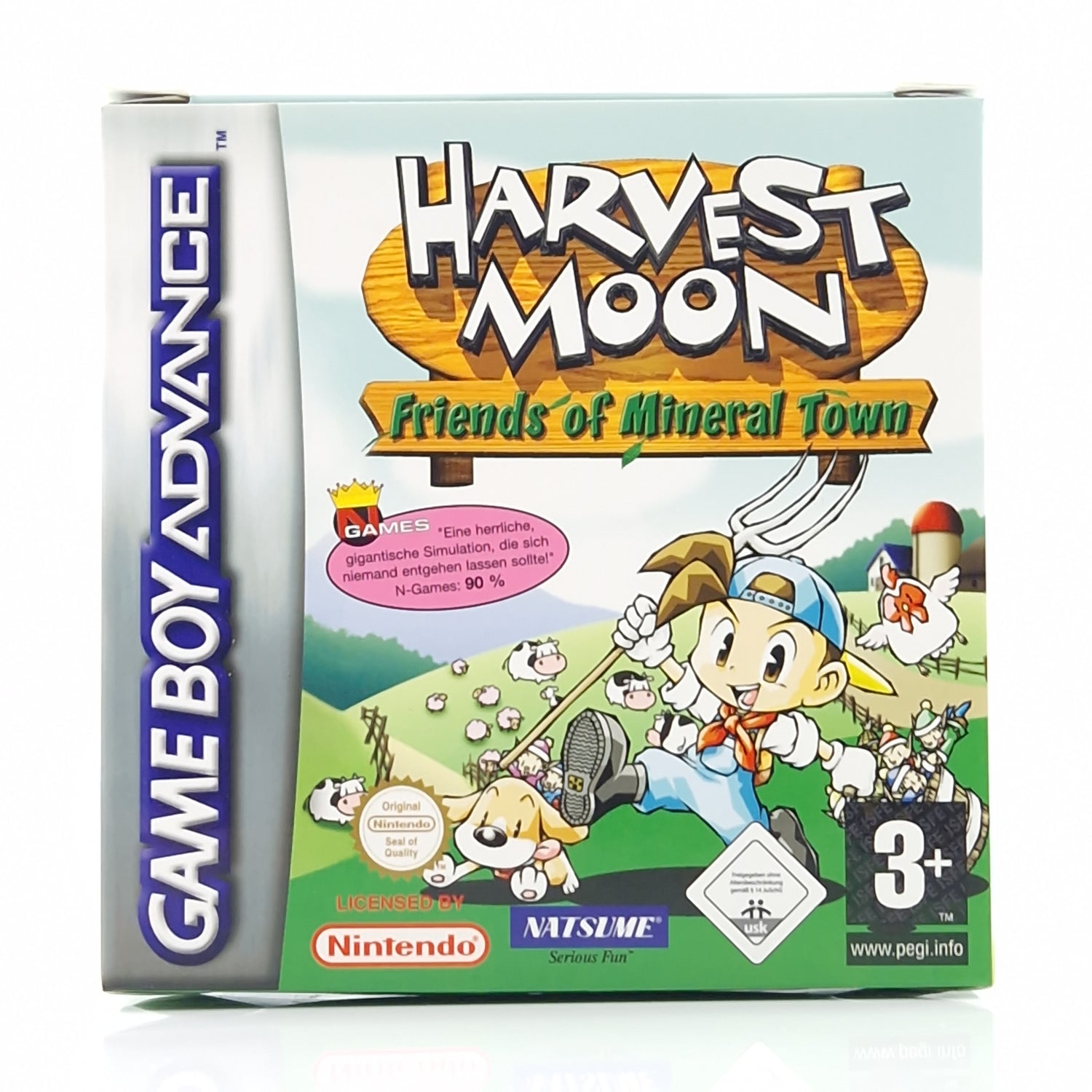 Nintendo Game Boy Advance Spiel : Harvest Moon Friends of Mineral Town - GBA OVP