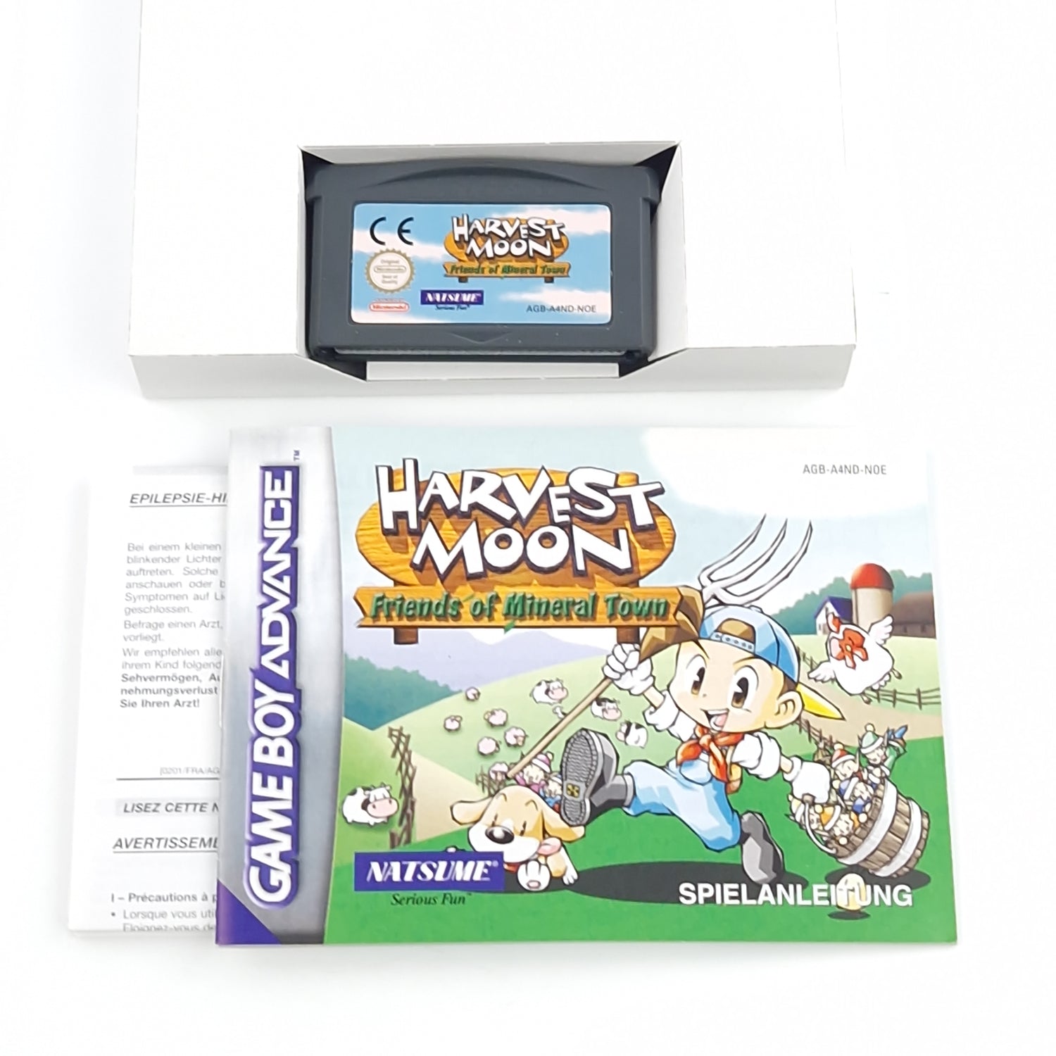 Nintendo Game Boy Advance Spiel : Harvest Moon Friends of Mineral Town - GBA OVP