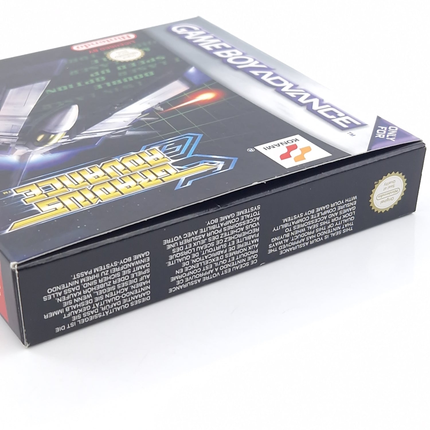 Nintendo Game Boy Advance Spiel : Gradius Advance - GBA Modul Anleitung OVP