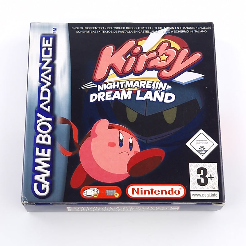 Nintendo Game Boy Advance Spiel : Kirby Nightmare in Dream Land - GBA OVP PAL