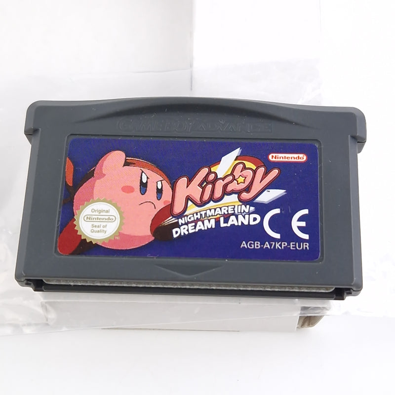 Nintendo Game Boy Advance Spiel : Kirby Nightmare in Dream Land - GBA OVP PAL