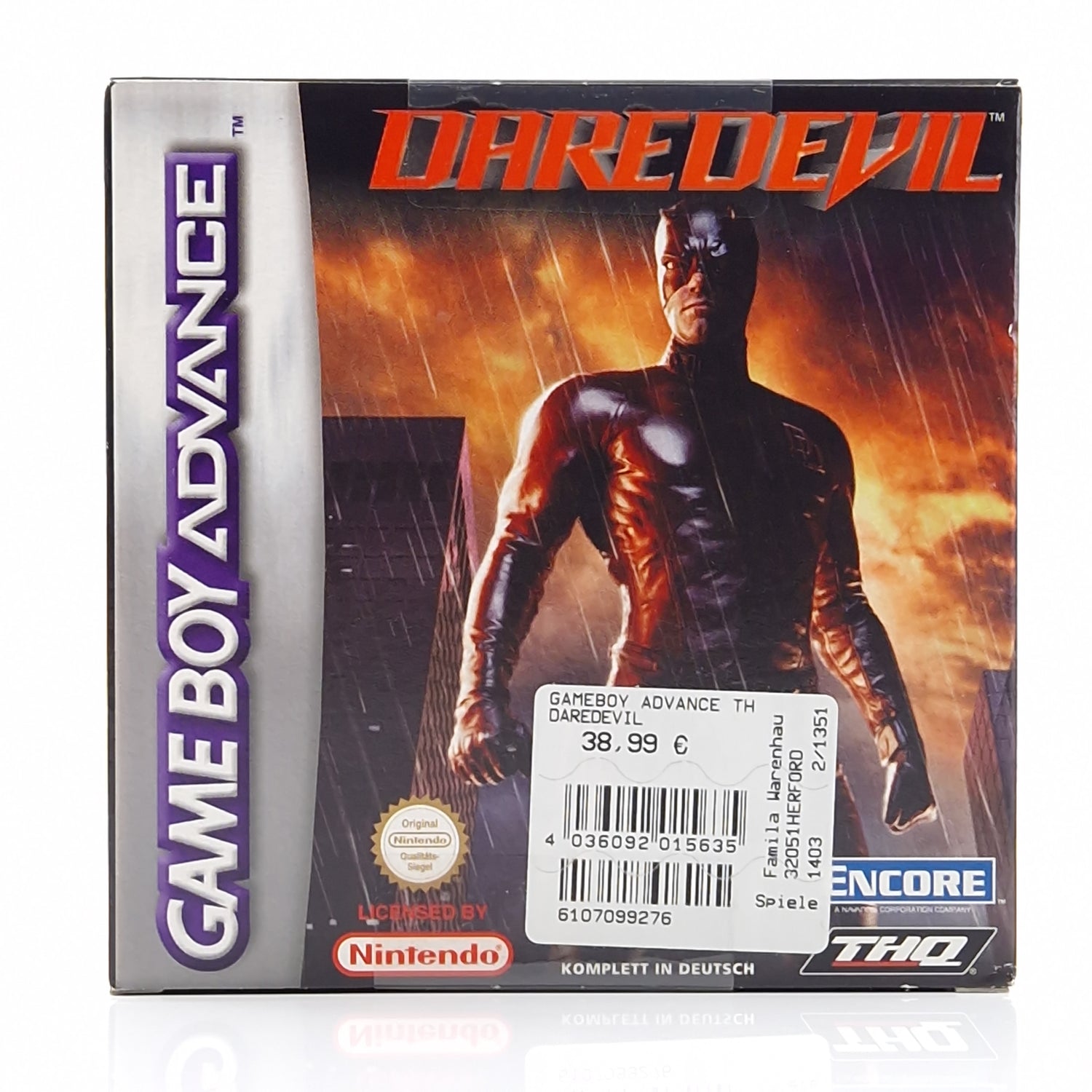 Nintendo Game Boy Advance Spiel : Dare Devil - NEU NEW SEALED OVP GBA