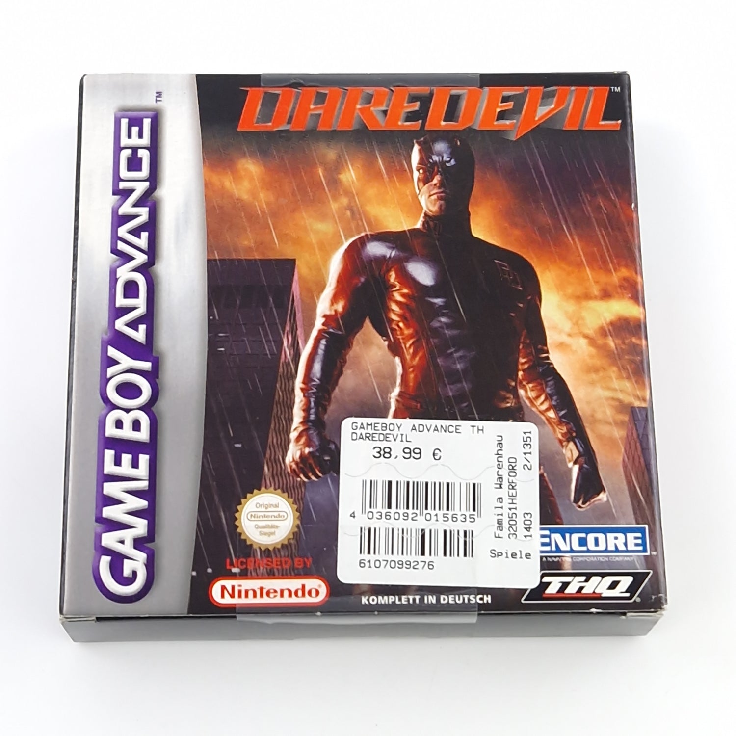 Nintendo Game Boy Advance Spiel : Dare Devil - NEU NEW SEALED OVP GBA