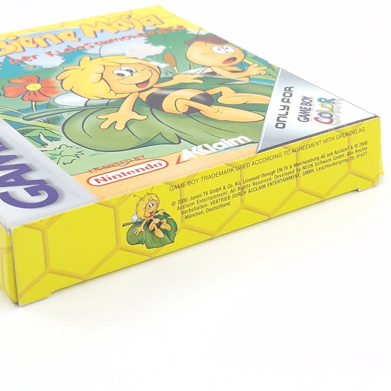 Nintendo Game Boy Color Spiel : Die Biene Maja auf der Klatschmohnwiese GBA OVP