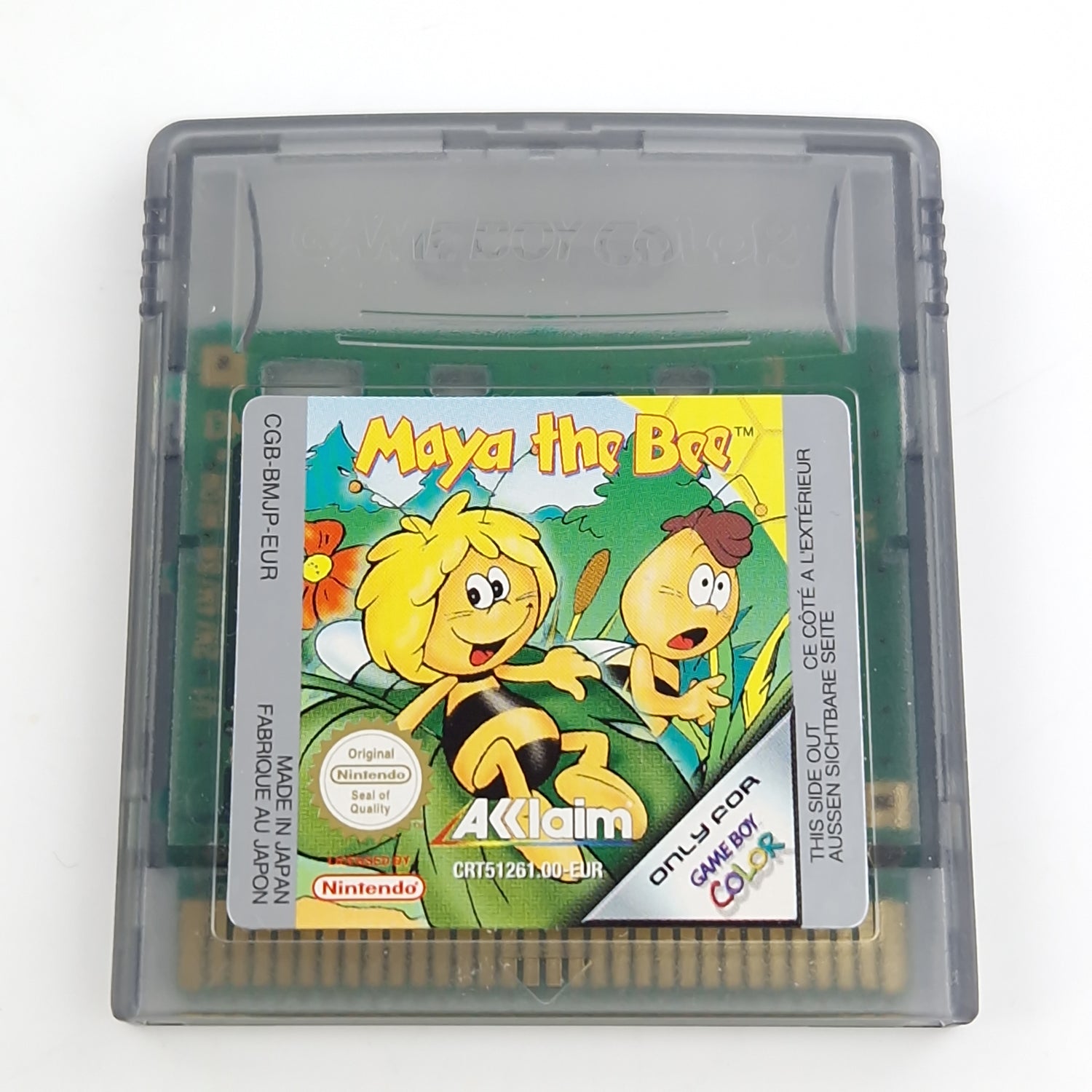 Nintendo Game Boy Color Spiel : Die Biene Maja auf der Klatschmohnwiese GBA OVP