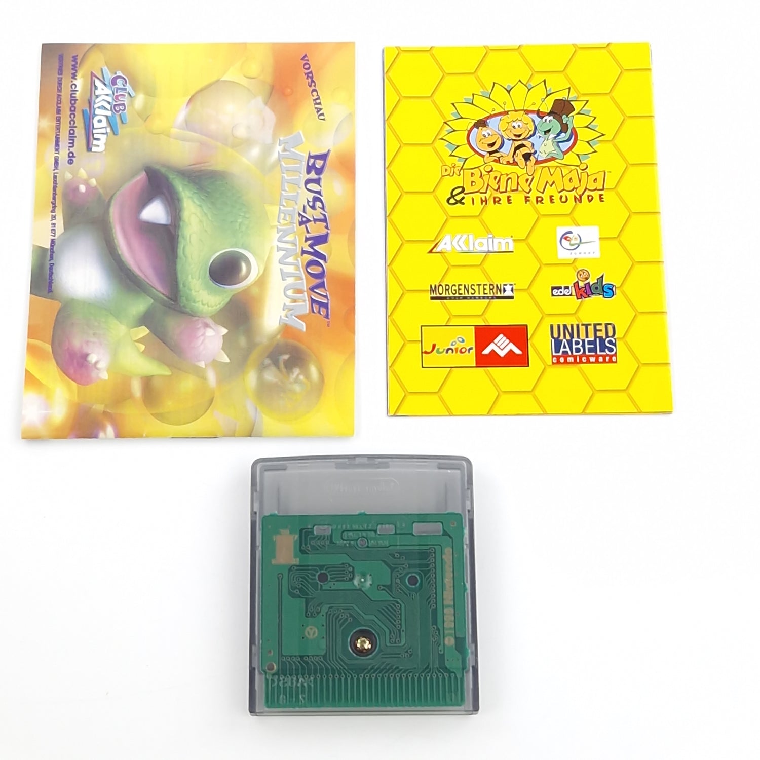 Nintendo Game Boy Color Spiel : Die Biene Maja auf der Klatschmohnwiese GBA OVP