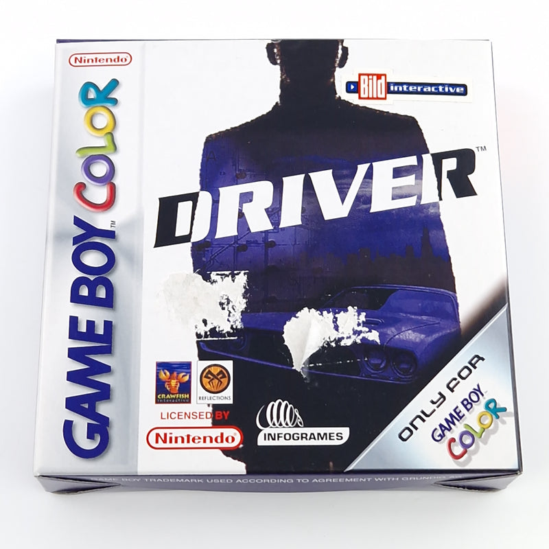 Nintendo Game Boy Color Spiel : Driver - Modul Anleitung OVP / GBC PAL