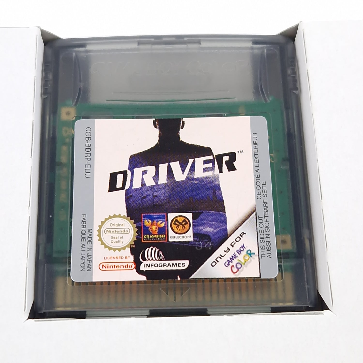 Nintendo Game Boy Color Spiel : Driver - Modul Anleitung OVP / GBC PAL