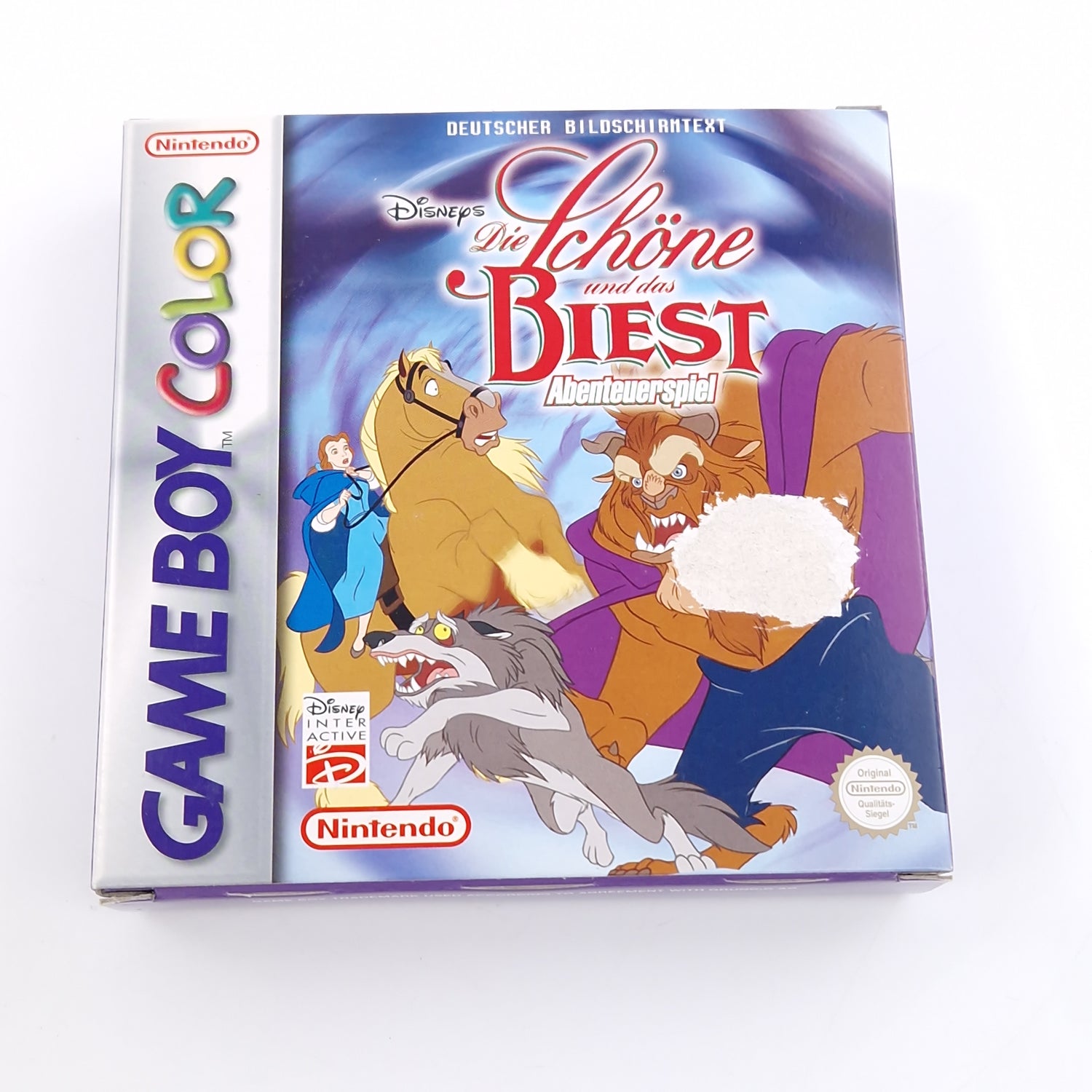 Nintendo Game Boy Color Spiel : Disneys Die schöne und das Biest Abenteuerspiel