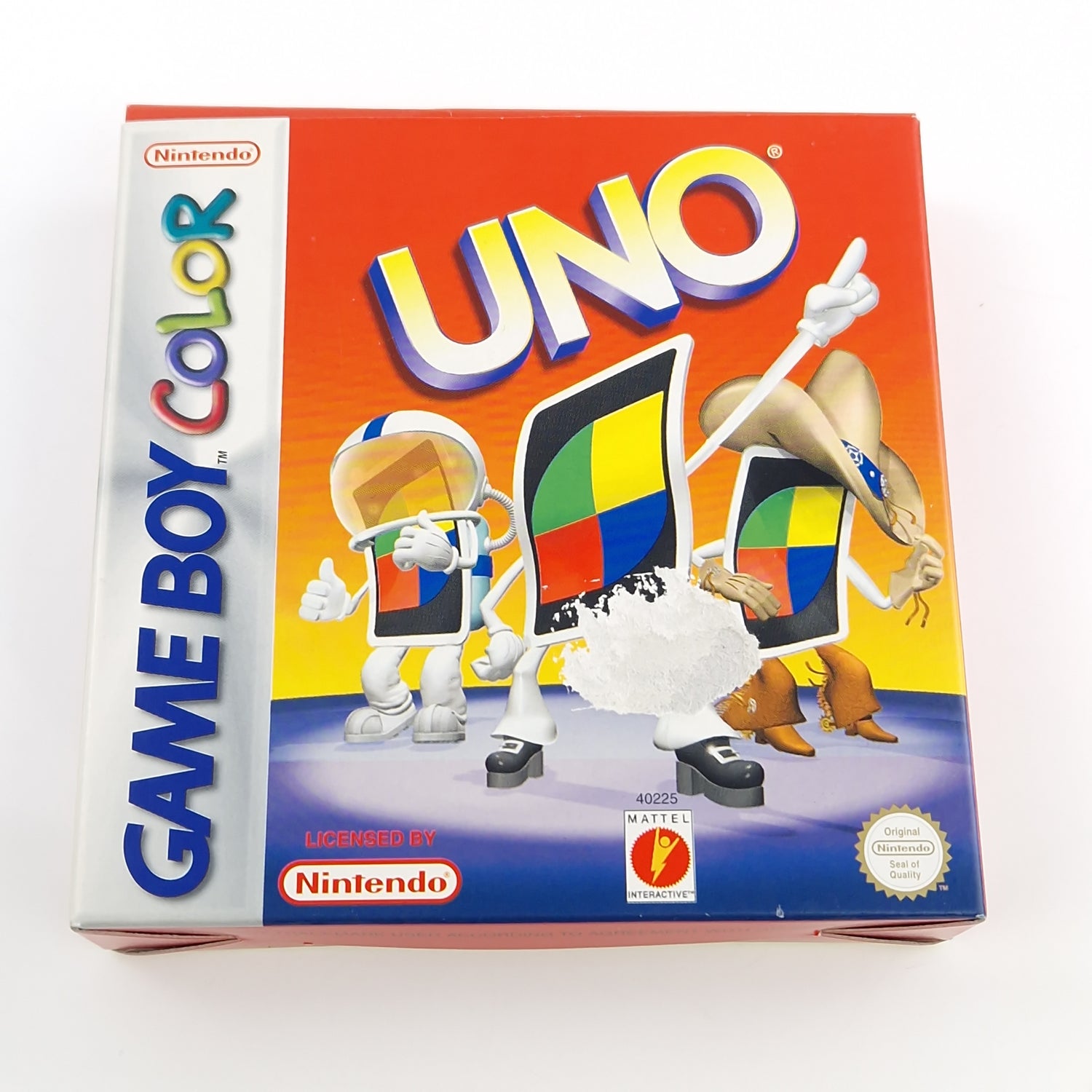 Nintendo Game Boy Color Spiel : UNO - Modul Anleitung OVP / GBC PAL EUU