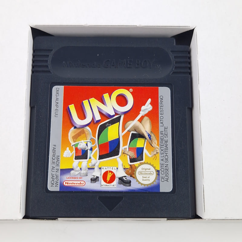 Nintendo Game Boy Color Spiel : UNO - Modul Anleitung OVP / GBC PAL EUU