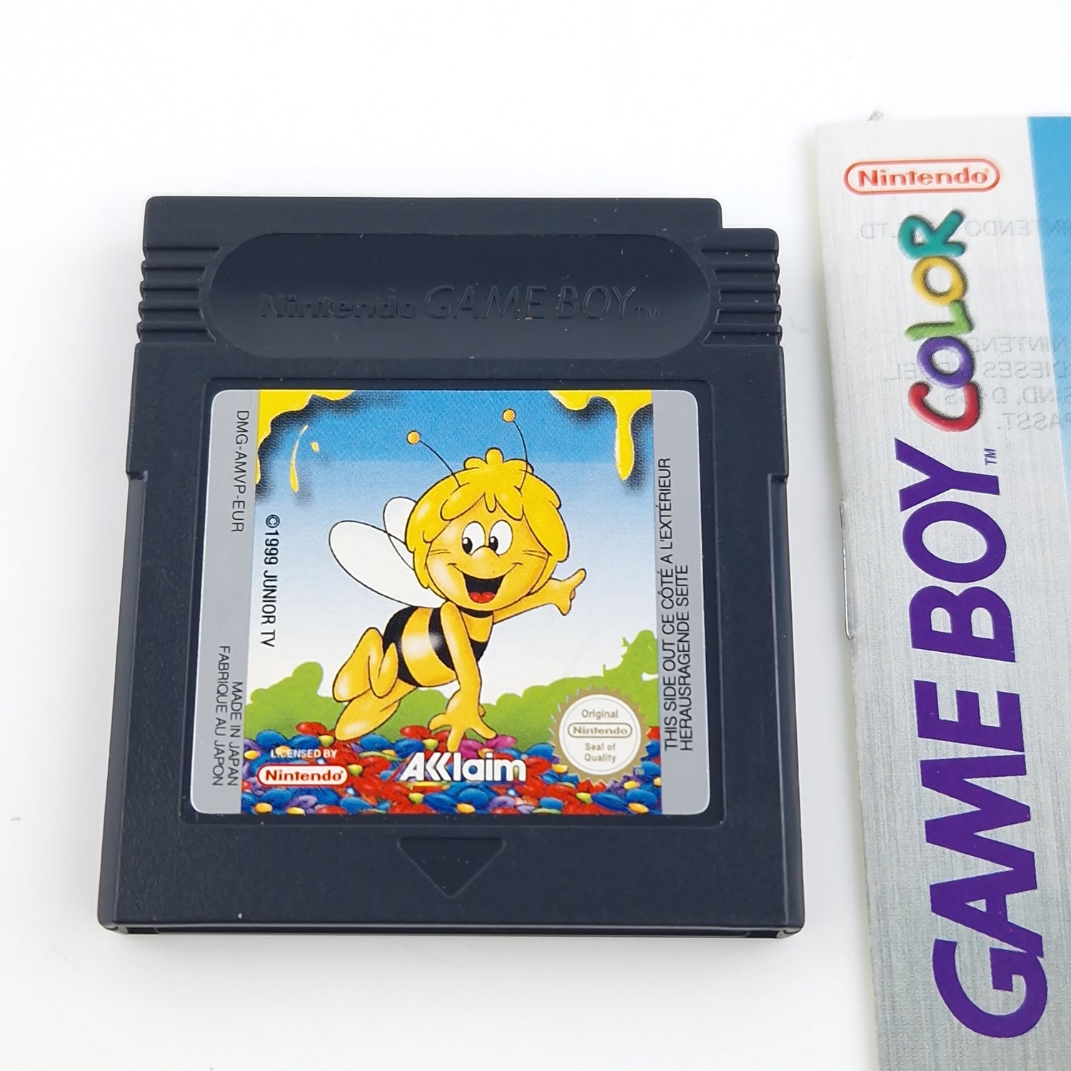 Nintendo Game Boy Color Spiel : Die Biene Maja & ihre Freunde - OVP GBA PAL