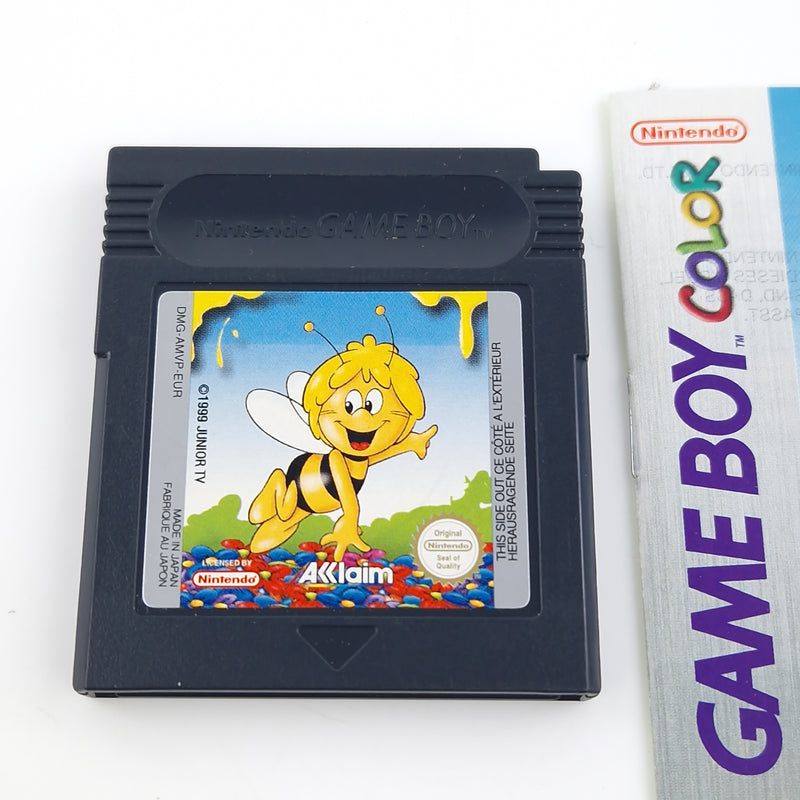 Nintendo Game Boy Color Spiel : Die Biene Maja & ihre Freunde - OVP GBA PAL