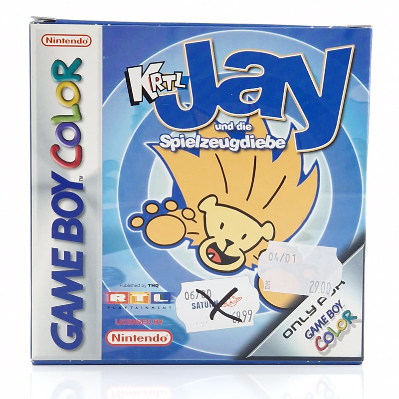 Nintendo Game Boy Color Spiel : Jay und die Spielzeugdiebe KRTL - GBC OVP PAL