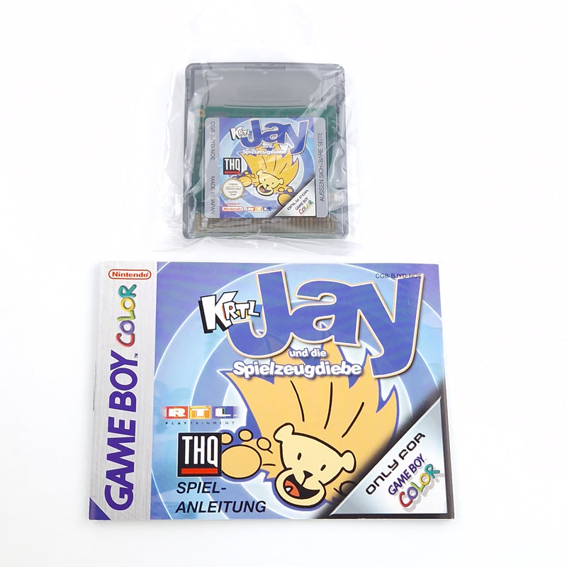 Nintendo Game Boy Color Spiel : Jay und die Spielzeugdiebe KRTL - GBC OVP PAL