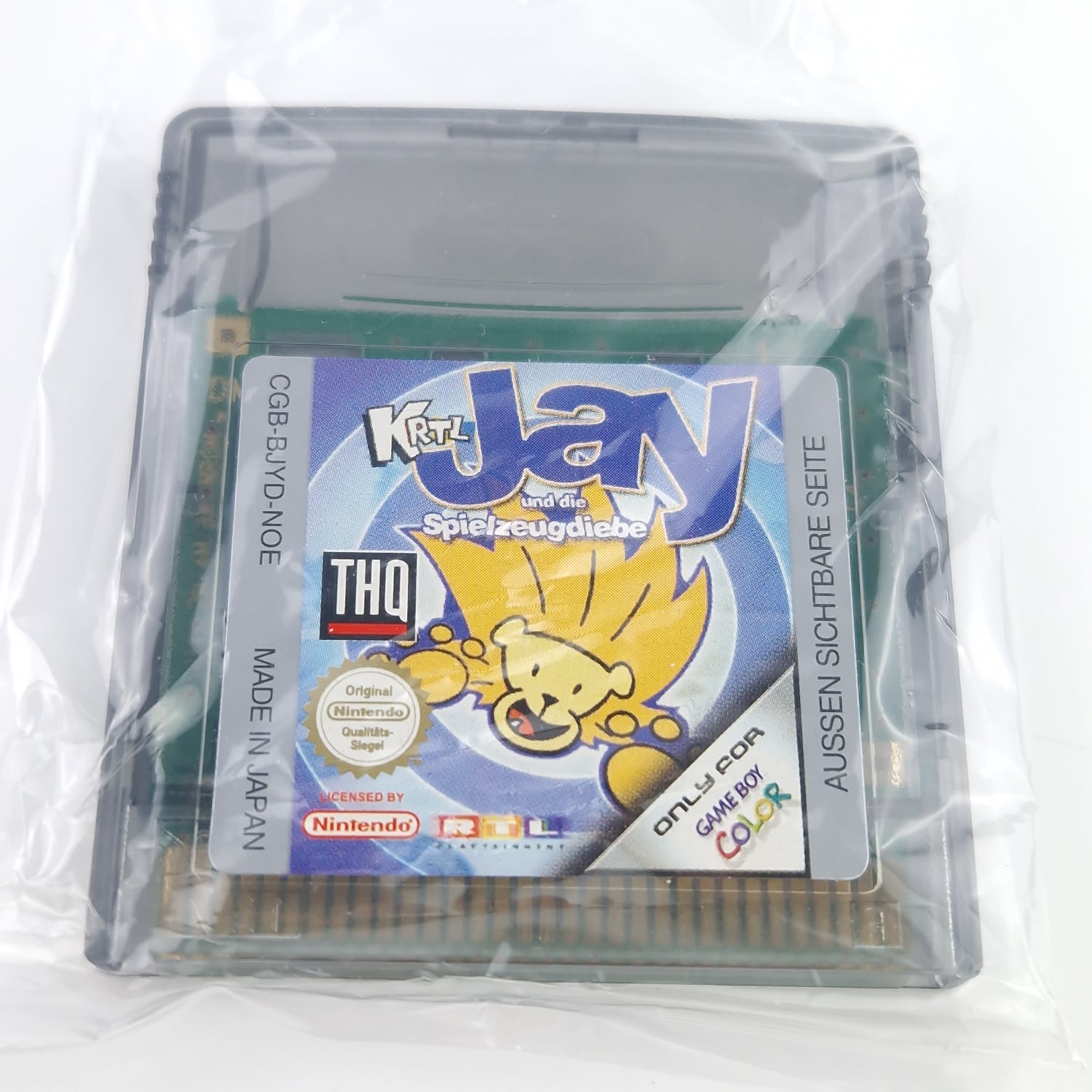 Nintendo Game Boy Color Spiel : Jay und die Spielzeugdiebe KRTL - GBC OVP PAL