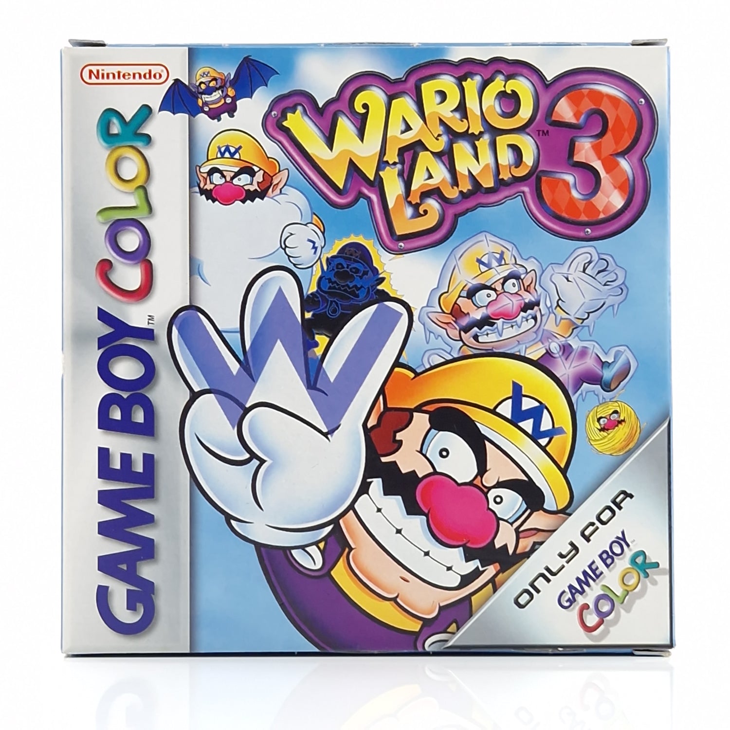 Nintendo Game Boy Color Spiel : Wario Land 3 - Modul Anleitung OVP / GBC PAL