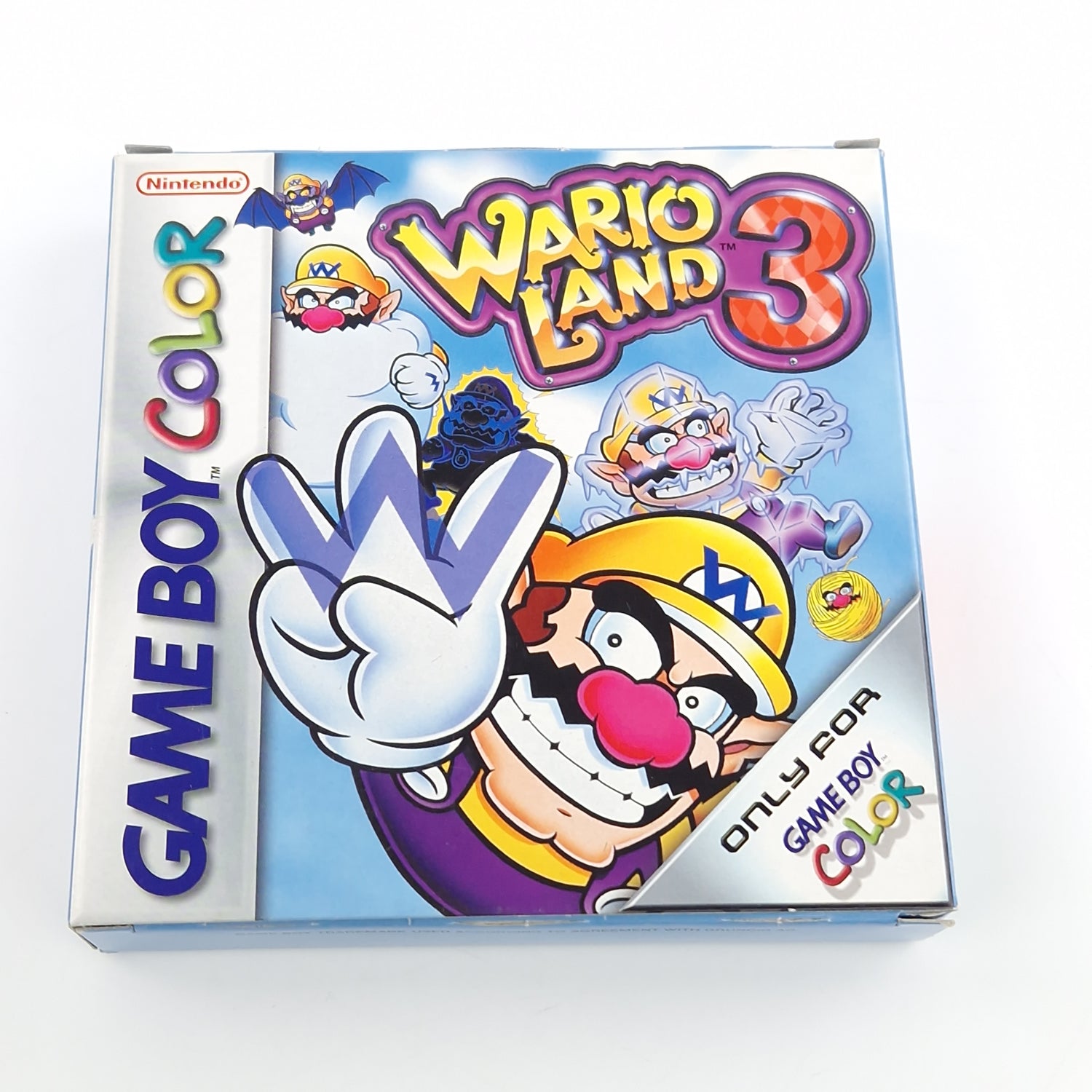 Nintendo Game Boy Color Spiel : Wario Land 3 - Modul Anleitung OVP / GBC PAL