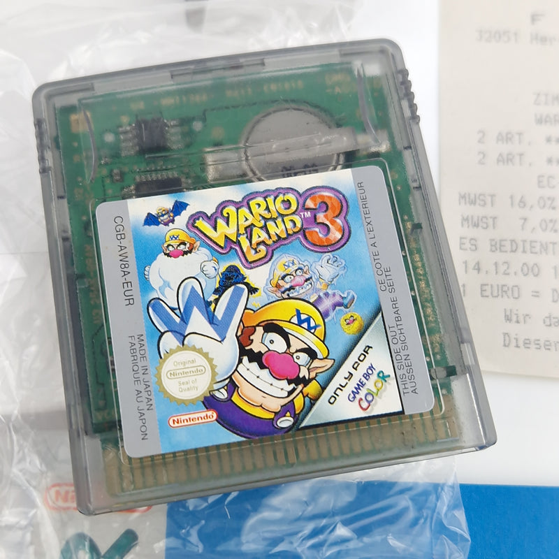 Nintendo Game Boy Color Spiel : Wario Land 3 - Modul Anleitung OVP / GBC PAL