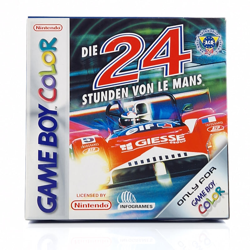 Nintendo Game Boy Color Spiel : Die 24 Stunden von Le Mans - GBA OVP PAL