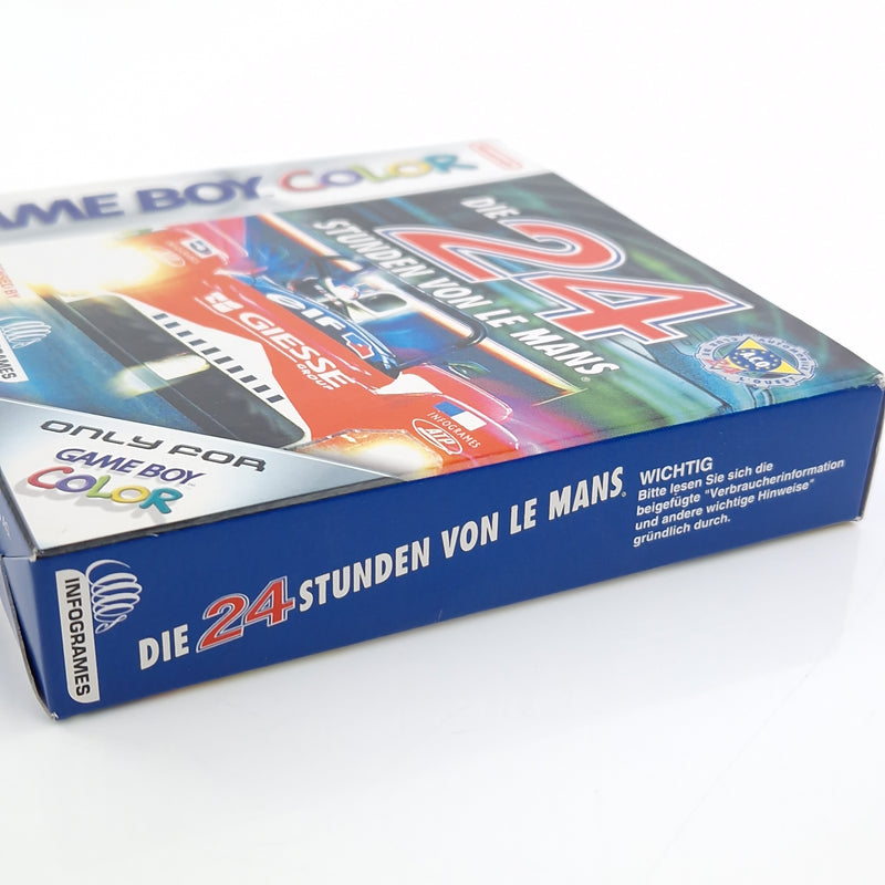 Nintendo Game Boy Color Spiel : Die 24 Stunden von Le Mans - GBA OVP PAL