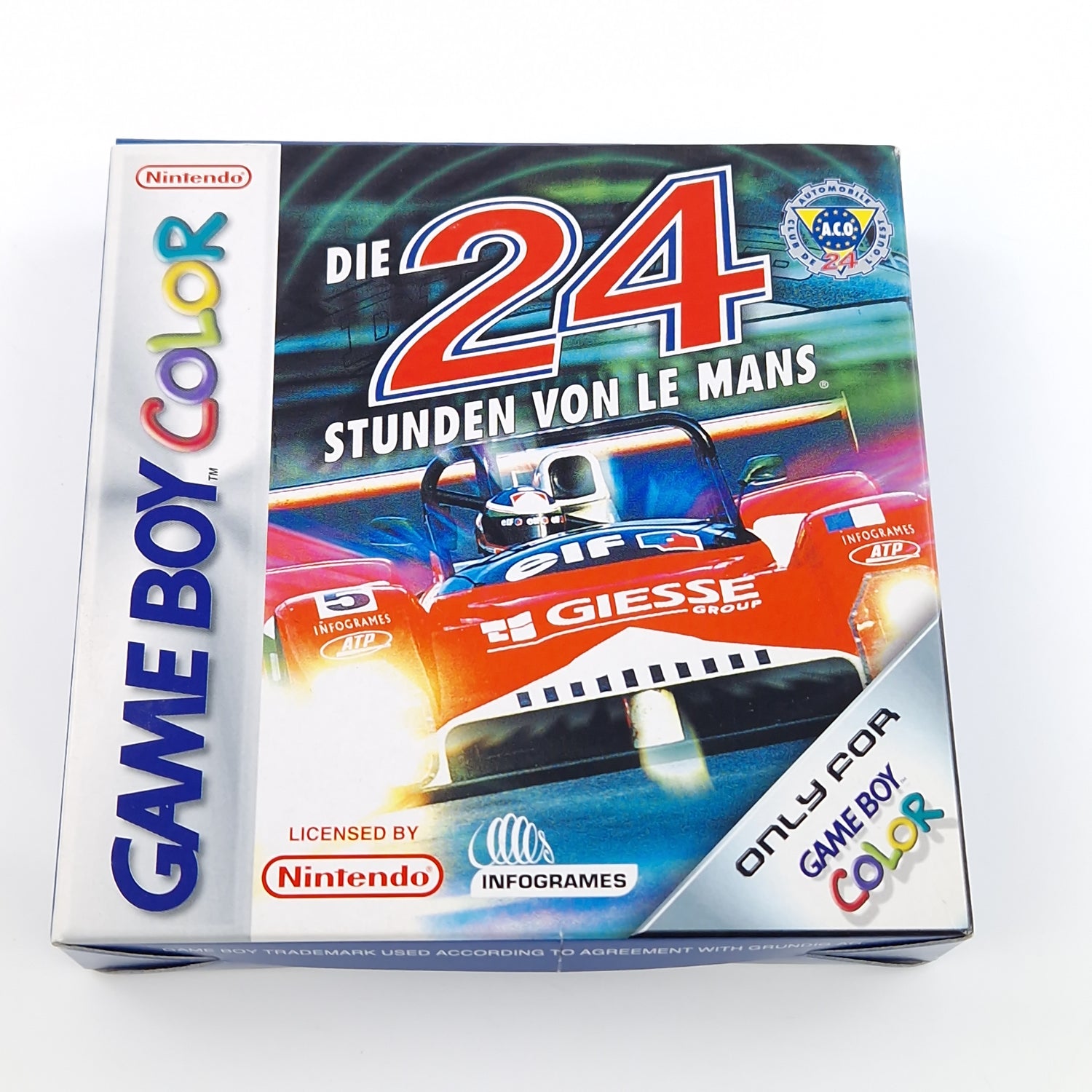 Nintendo Game Boy Color Spiel : Die 24 Stunden von Le Mans - GBA OVP PAL