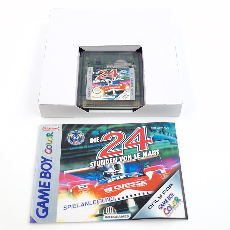 Nintendo Game Boy Color Spiel : Die 24 Stunden von Le Mans - GBA OVP PAL