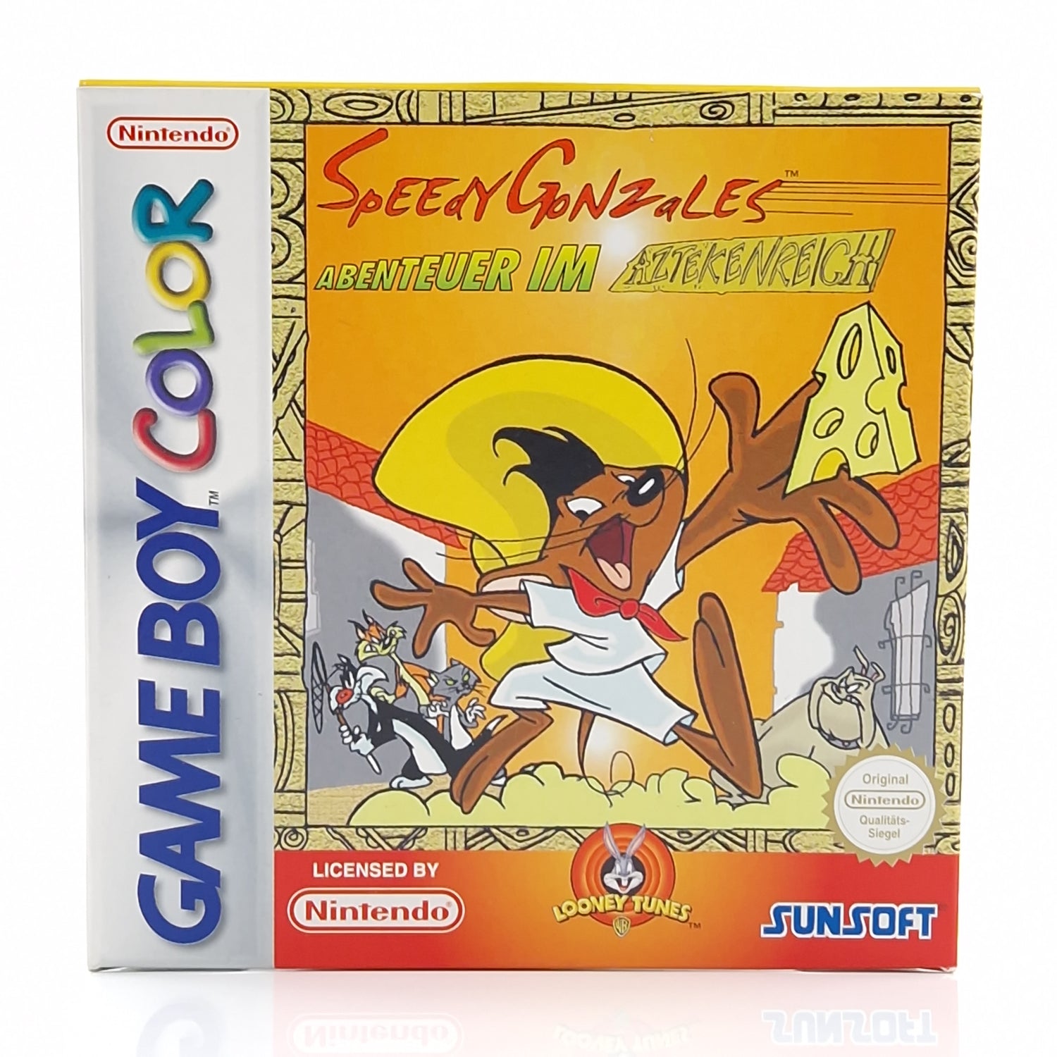 Nintendo Game Boy Color Spiel : Speedy Gonzales Abenteuer im Aztekenreich - OVP