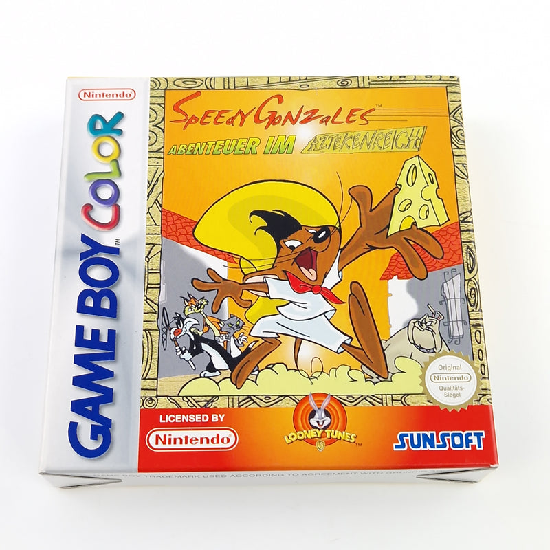 Nintendo Game Boy Color Spiel : Speedy Gonzales Abenteuer im Aztekenreich - OVP