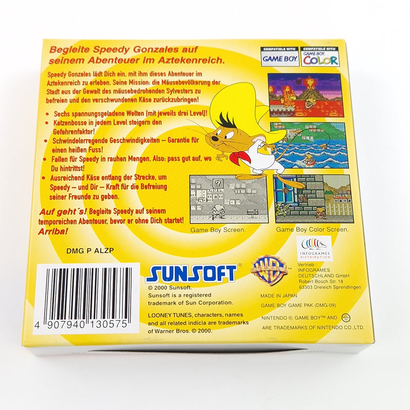 Nintendo Game Boy Color Spiel : Speedy Gonzales Abenteuer im Aztekenreich - OVP