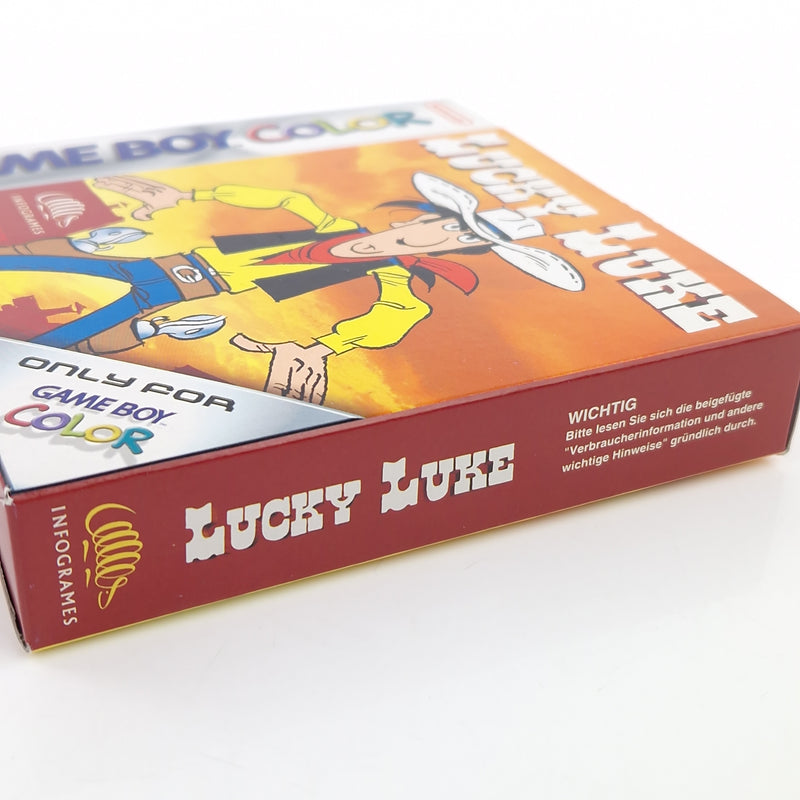 Nintendo Game Boy Color Spiel : Lucky Luke - Modul Anleitung OVP / PAL GBA