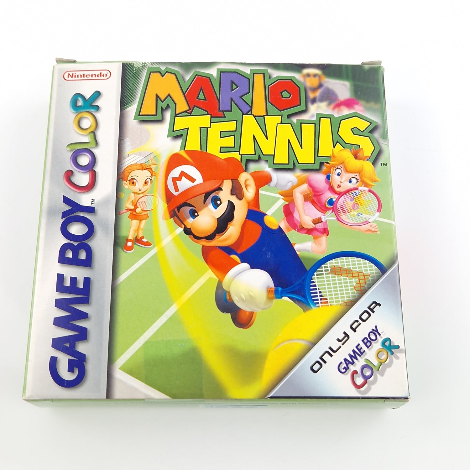 Nintendo Game Boy Color Spiel : Mario Tennis - Modul Anleitung OVP / PAL GBA 02