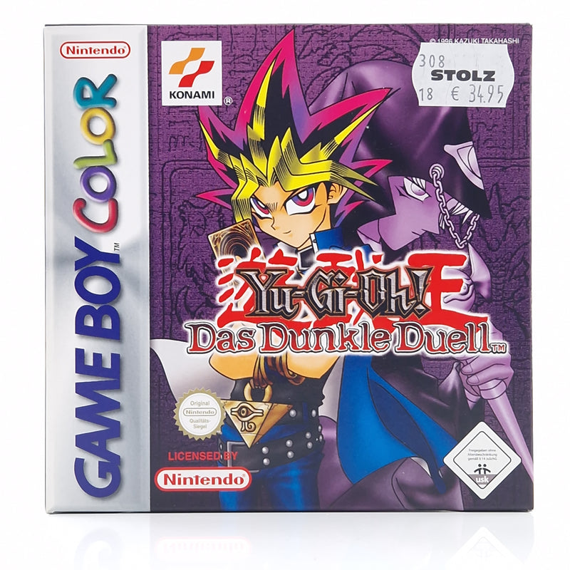 Nintendo Game Boy Color Spiel : Yu-Gi-Oh! Das Dunkle Duell - GBA OVP PAL