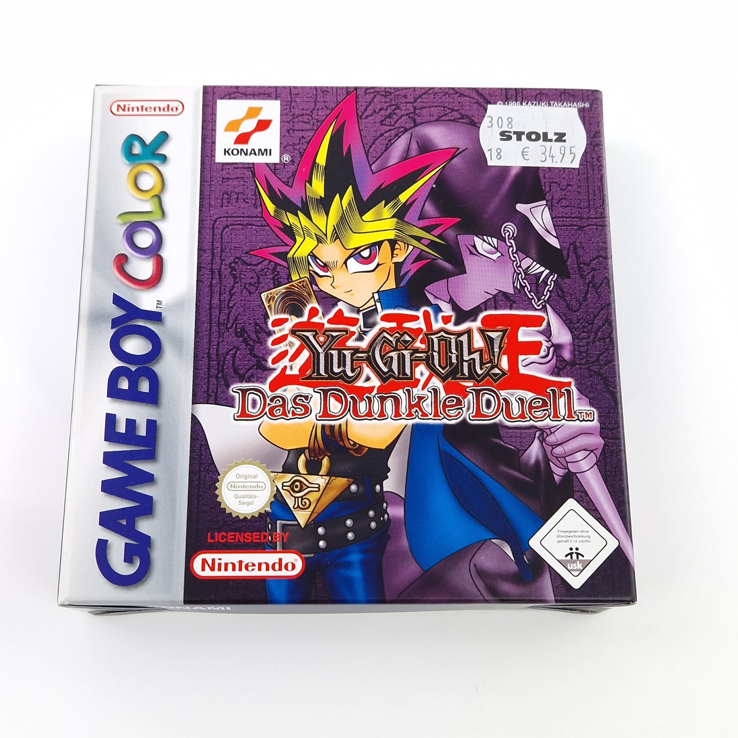 Nintendo Game Boy Color Spiel : Yu-Gi-Oh! Das Dunkle Duell - GBA OVP PAL