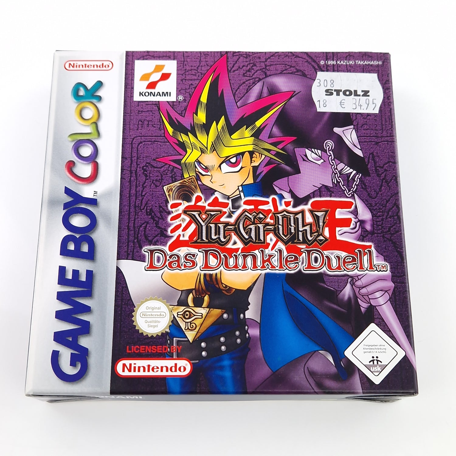 Nintendo Game Boy Color Spiel : Yu-Gi-Oh! Das Dunkle Duell - GBA OVP PAL 02