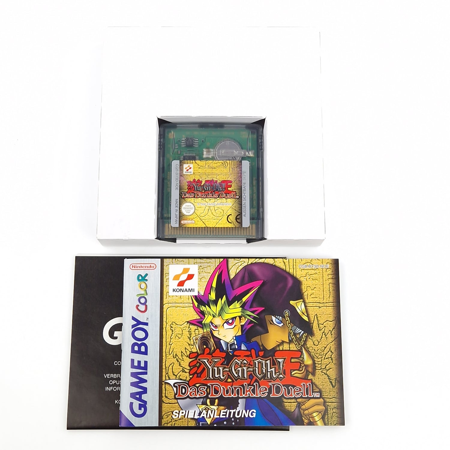 Nintendo Game Boy Color Spiel : Yu-Gi-Oh! Das Dunkle Duell - GBA OVP PAL 02