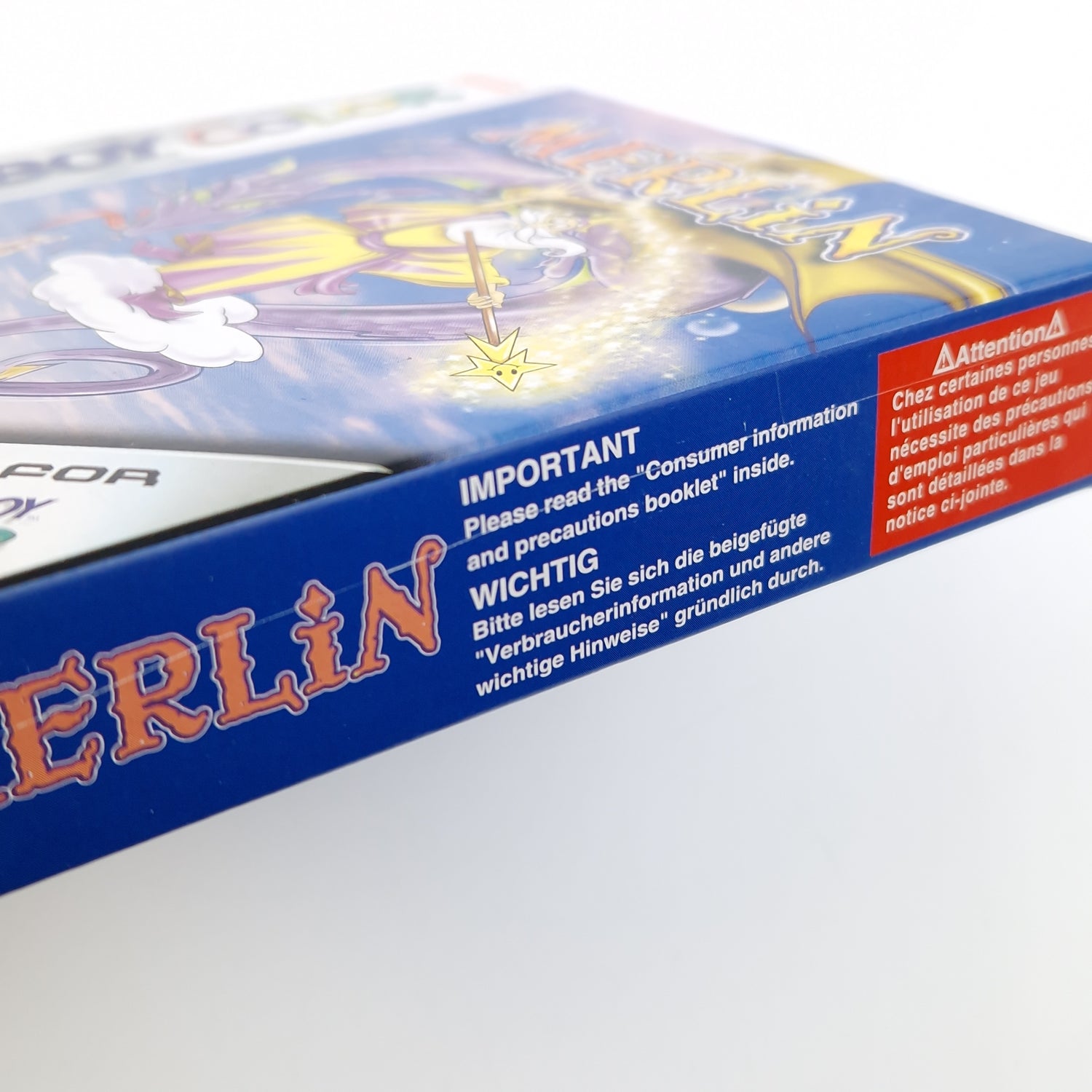 Nintendo Game Boy Color Spiel : Merlin - GBA Modul Anleitung OVP PAL