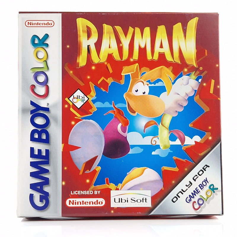 Nintendo Game Boy Color Spiel : Rayman - GBA Modul Anleitung OVP PAL