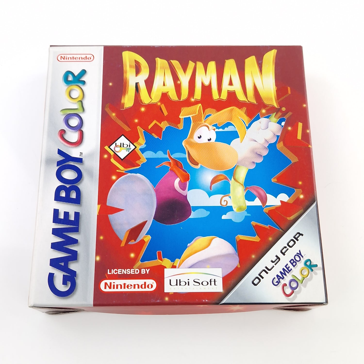 Nintendo Game Boy Color Spiel : Rayman - GBA Modul Anleitung OVP PAL