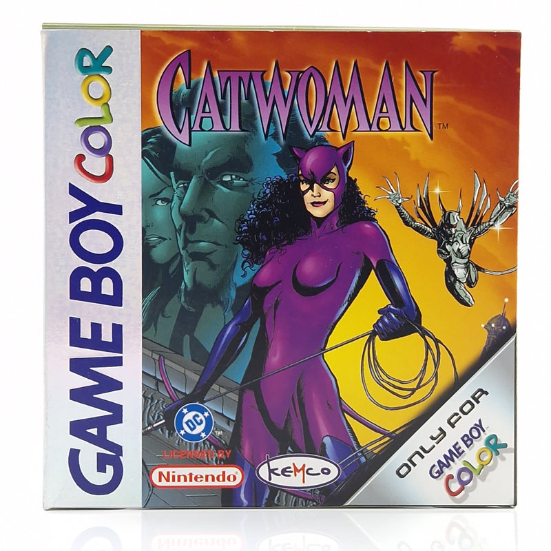 Nintendo Game Boy Color Spiel : Catwoman - GBC Modul Anleitung OVP PAL